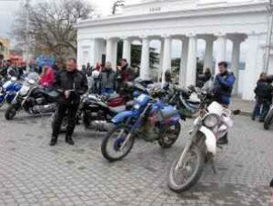 В Севастополе прошла Всеукраинская акция «Осторожно, мотоциклист»