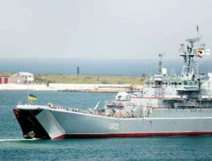 В Севастополе при подготовке к учениям «Фарватер мира-2011» высадили морской десант
