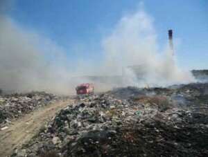 Севастопольские пожарные потушили два крупных пожара